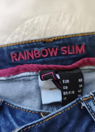 Rainbow модные женские джинсы 4