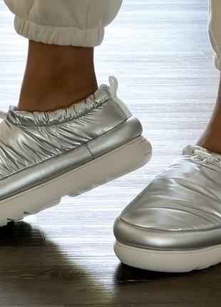 Уггі ugg classic maxi clog metallic