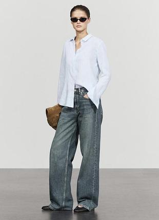 Лляна сорочка від massimo dutti 4