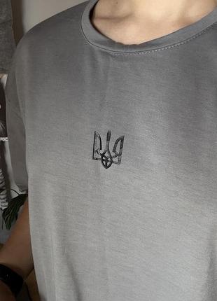 Сірий спорт костюм 3