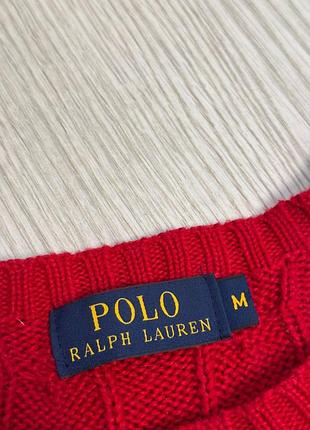 Свитер polo ralph lauren cable knit m 5