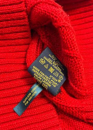 Свитер polo ralph lauren cable knit m 3
