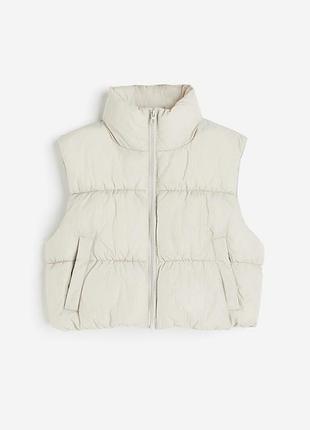 Жилетка пуфер h&m xs