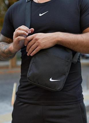 Барсетка чорна nike 5