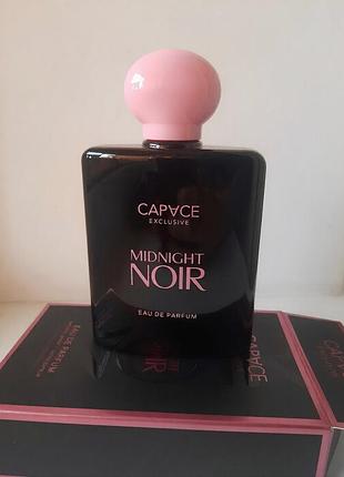 Духи женские capace exclusive midnight noir, 100 мл, парфюмированная вода