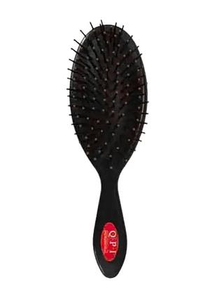 Гребінець для волосся масажний qpi professional 22 см pm-9717, червоний daily skin care