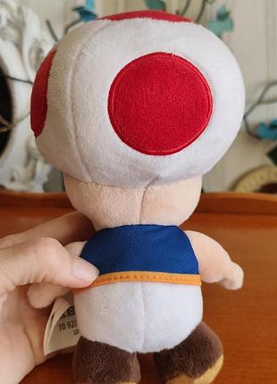 Оригинальный nintendo игрушка тоад марио / toad super mario plush мягкая игрушка 4