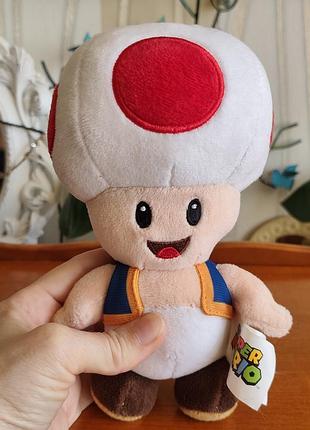 Оригинальный nintendo игрушка тоад марио / toad super mario plush мягкая игрушка