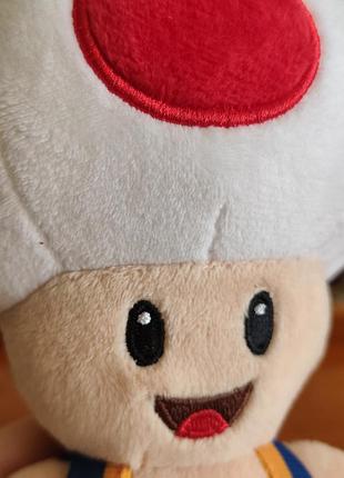 Оригинальный nintendo игрушка тоад марио / toad super mario plush мягкая игрушка 2