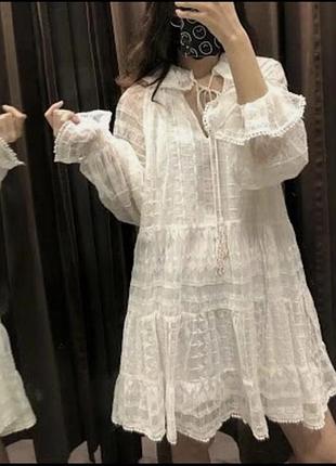 Сукня zara  мереживна 7