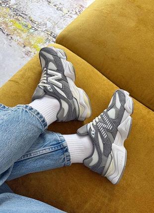 New balance 9060 grey white 2
