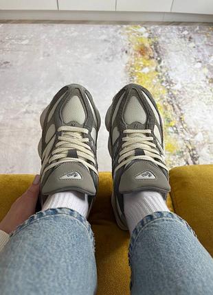 New balance 9060 grey white 7