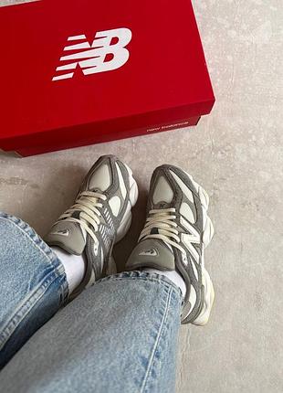 New balance 9060 grey white 4