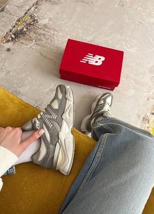 New balance 9060 grey white 5