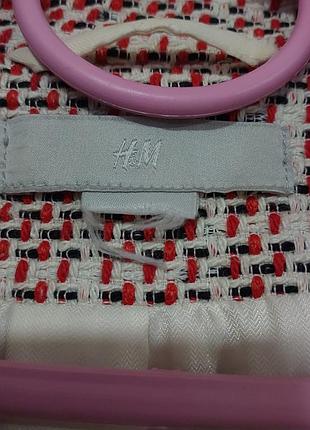 Твидовое пальто h&amp;m 4