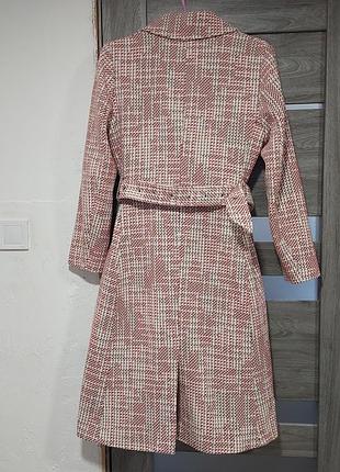 Твидовое пальто h&amp;m 7