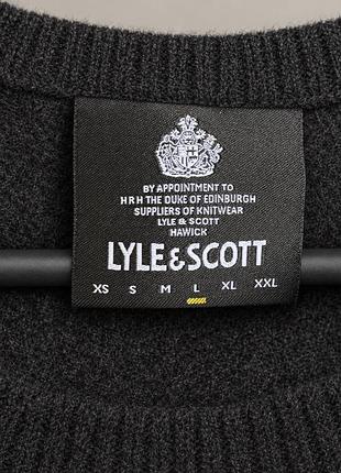 Чоловічий светр lyle & scott l 4