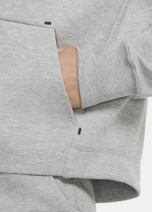 Сіра кофта nike tech fleece оригінал зіпка худі 4
