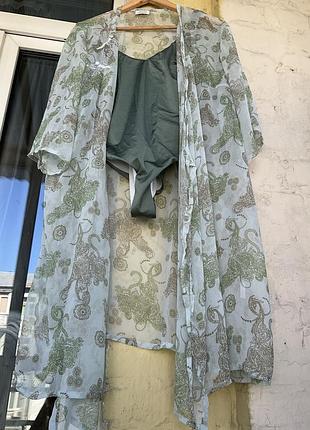 Купальник з накидкою 2