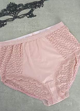 Розовые кружевные трусики marks &amp; spencer