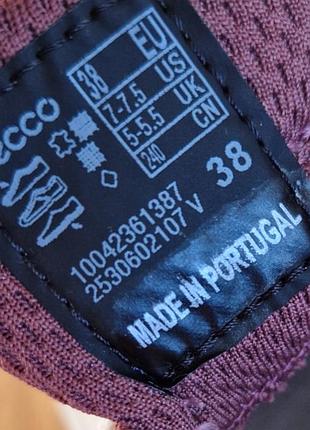 Кроссовки ecco golf core gore-tex (100423) размер 38 оригинал 6