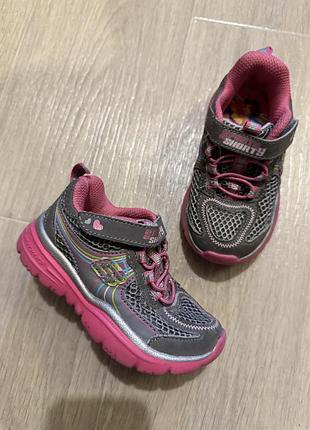 Детские кроссовки skechers. размер 23.