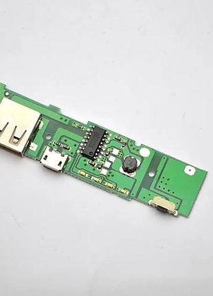 Модуль powerbank на платі 1 usb/microusb 5в 1а