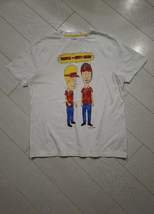 Оригинальная базовая футболка beavis and butt head l мужская футболка мерч