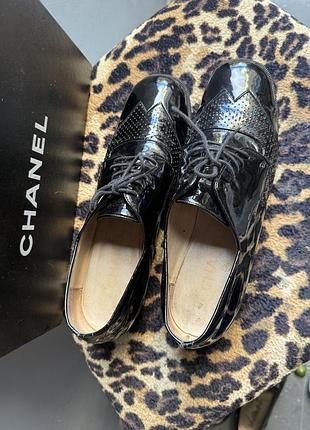 Туфлі лакові chanel оригінал 3