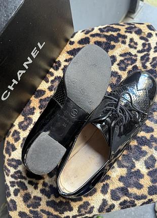Туфлі лакові chanel оригінал 4
