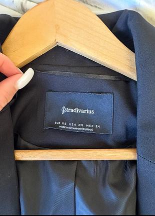 Піджак stradivarius чорного кольору ідеальний стан 3