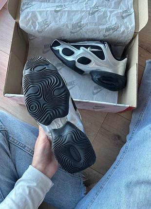 Nike air max muse metallic silver black 3