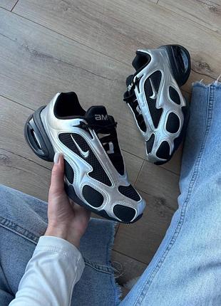 Nike air max muse metallic silver black 8
