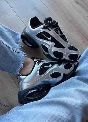 Nike air max muse metallic silver black 10