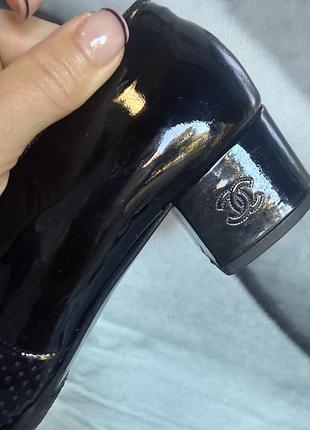 Туфлі лакові chanel оригінал 6