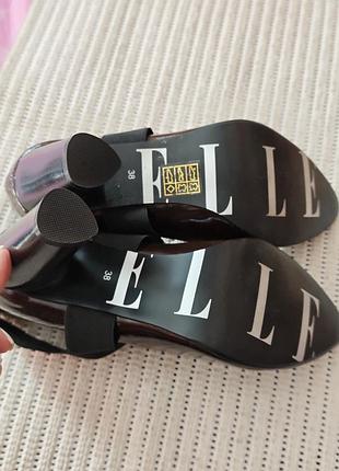 Лаковые туфли elle 7