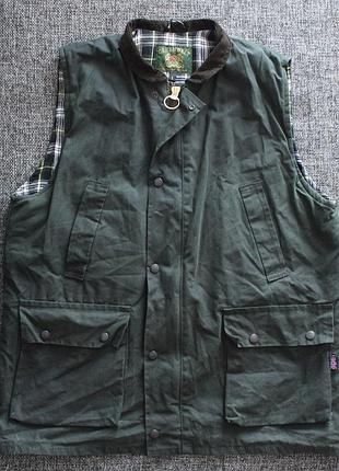 Жилет рыболовный охотничий провоскованный greenbelt спелые barbour оригинал made in england г.l
