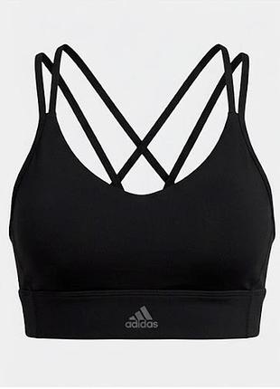 Спортивний топ з красивою спинкою від бренду adidas (оригінал)
