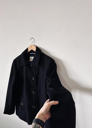 Вкорочене шерстяне пальто nautica🌿 7