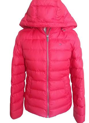 Женский пуховик tommy hilfiger 6