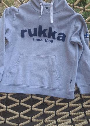 Сіре худі rukka (оригінал), розмір l (boxy/oversize)