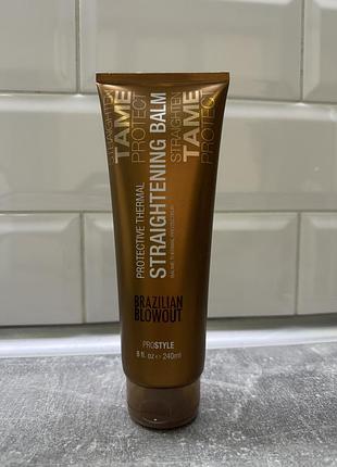 Бальзам для волосся blowout protective thermal straightening balm захисний термоактивний випрямляючий, 240 мл