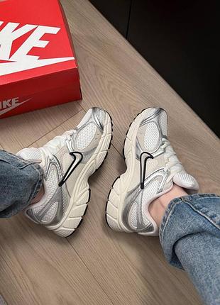 Nike v5 rnr white beige silver black 2