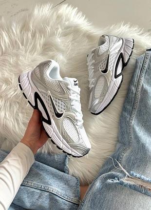 Nike v5 rnr white silver black 8