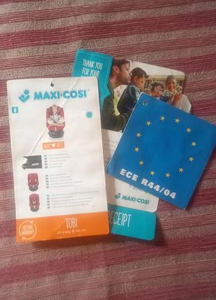 Детское автокресло maxi-cosi tobi 4