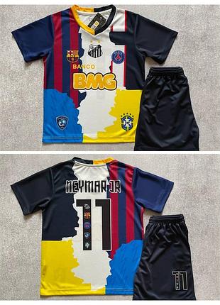 Футбольная форма неймар neymar (115-160 рост)