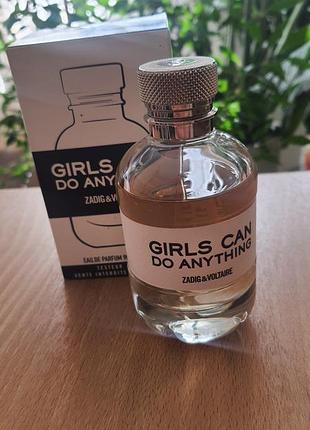 Оригинальный снятость zadig &amp; voltaire girls can do, 75 мл с 90