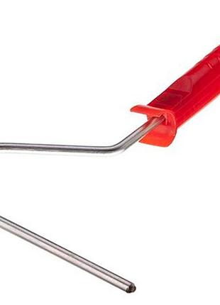 Ручка для валика intertool 180 х 8 мм хром (kt-4920) (5 шт.)