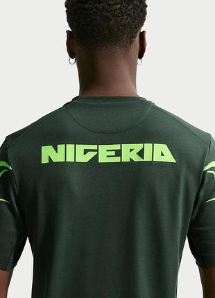 Футболка nigeria primary men's nike dri-fit football t-shirt