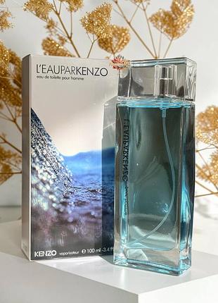 🌊 топовая мужская туалетная вода kenzo l'eau par kenzo pour homme (кэнзо ле пар кензо пур хом) 100 мл свежий цитрусовый аромат